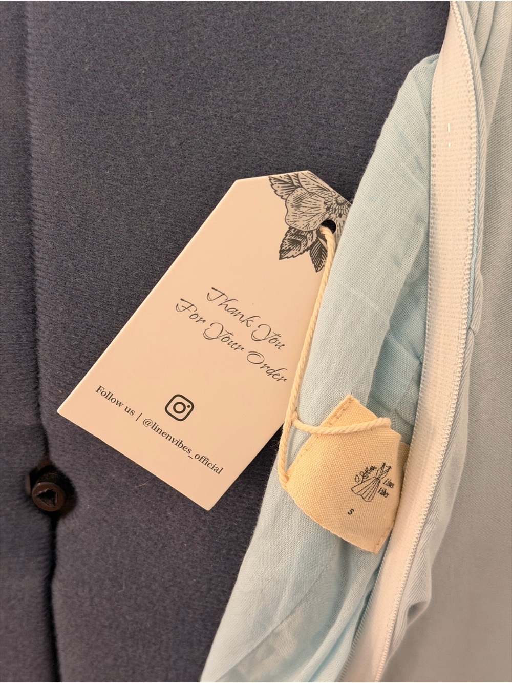 One-Shoulder Pale Blue Wrap-Detail Women’s Dress 229 - Picture 10 of 12